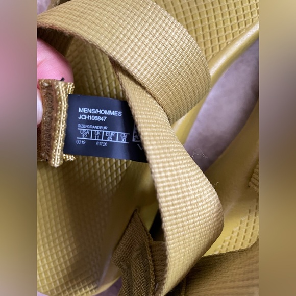 Men's Z/1 Classic Sandals - Golden Olive Size 12 - Picture 5 of 9